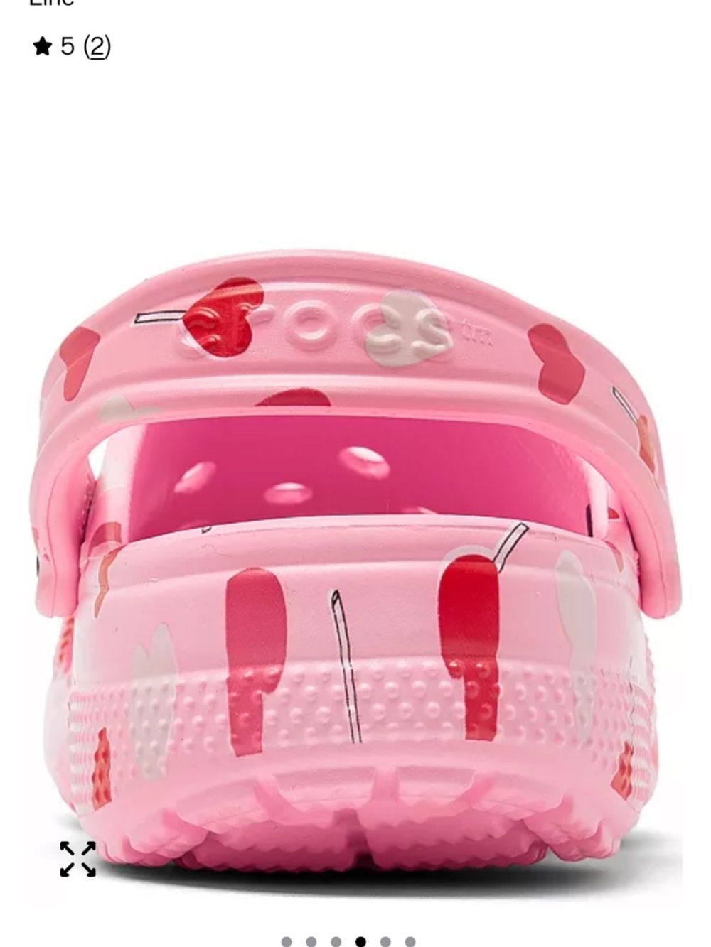CROCS Valentines Day Classic Clog - Picture 4 of 7